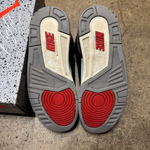 Load image into Gallery viewer, Jordan Black Cement 3s Size 8.5
