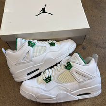 Load image into Gallery viewer, Jordan Metallic Green 4s Size 10
