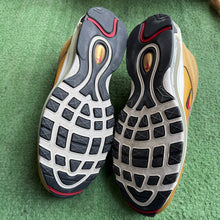 Load image into Gallery viewer, Nike Metallic Gold Air Max 97s Size 12
