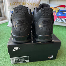 Load image into Gallery viewer, Jordan Black Cat 4s Size 10.5
