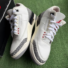 Load image into Gallery viewer, Jordan Reimagined White Cement 3s Size 11
