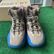 Load image into Gallery viewer, Adidas Yeezy Taupe Blue Desert Boots Size 10.5
