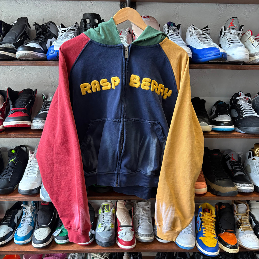 Raspberry Hills Zip Up Hoodie Size L