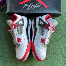 Load image into Gallery viewer, Jordan Fire Red 4s Size 8
