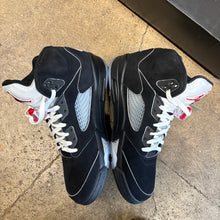 Load image into Gallery viewer, Jordan Reimagined Metallic 5s Size 11
