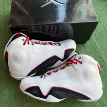 Load image into Gallery viewer, Jordan White Varsity Red 21s Size 11
