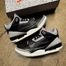 Load image into Gallery viewer, Jordan Black Cement 3s Size 8.5
