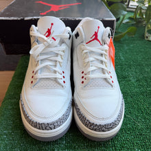 Load image into Gallery viewer, Jordan Reimagined White Cement 3s Size 10
