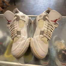 Load image into Gallery viewer, Jordan White Oreo 4s Size 10.5
