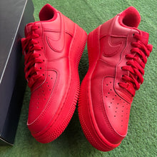 Load image into Gallery viewer, Nike Red Air Force 1s Size 10
