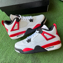 Load image into Gallery viewer, Jordan Red Cement 4s Size 6Y

