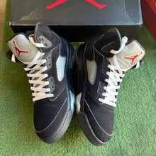 Load image into Gallery viewer, Jordan Reimagined Metallic 5s Size 11.5
