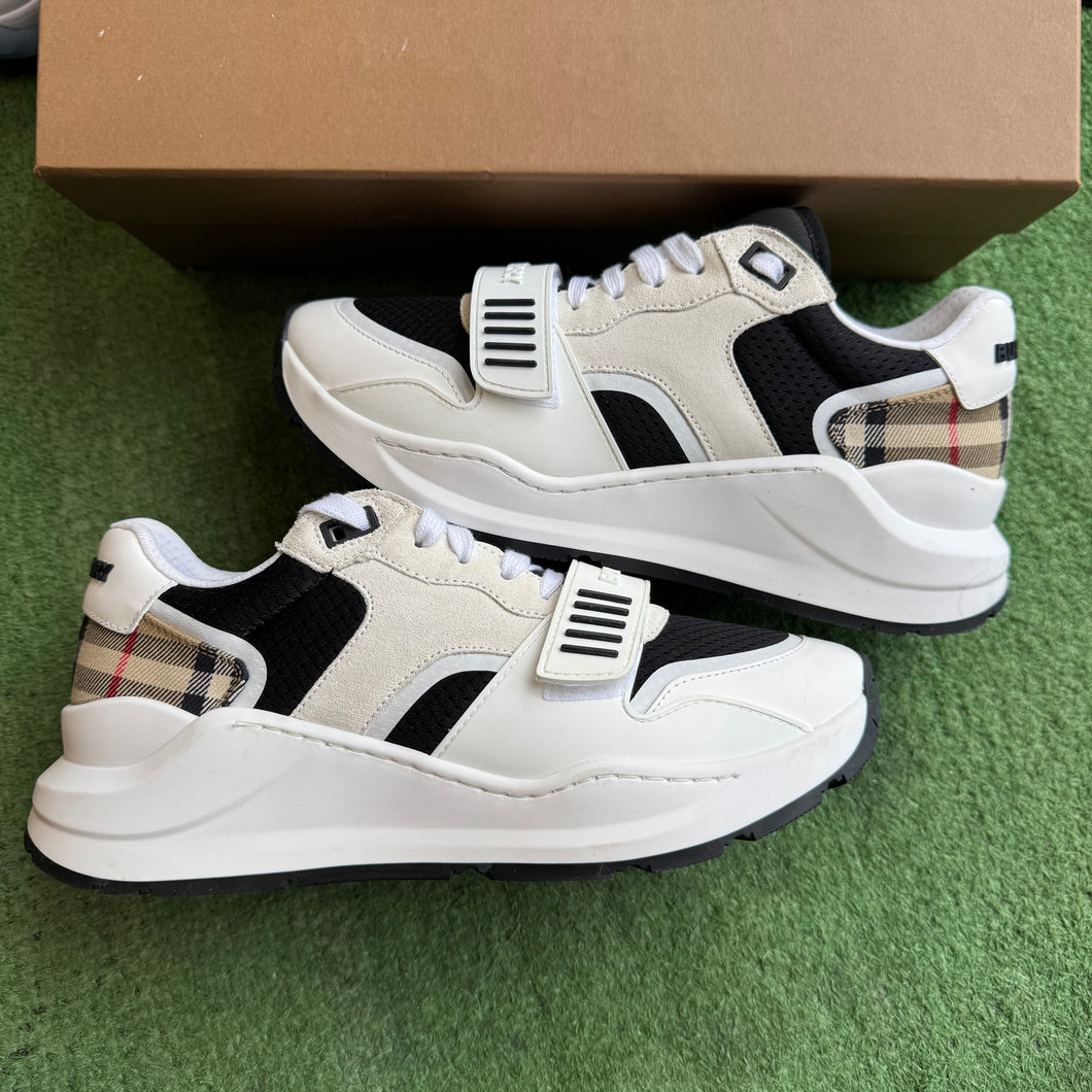 Burberry Check Sneakers Size 40