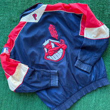Load image into Gallery viewer, Vintage Cleveland Indians Windbreaker Size L
