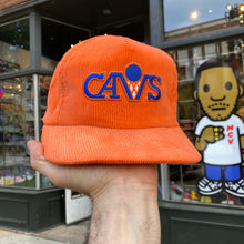 Load image into Gallery viewer, Vintage Cleveland Cavaliers Corduroy Snapback Hat
