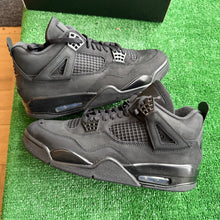 Load image into Gallery viewer, Jordan Black Cat 4s Size 10.5
