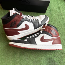 Load image into Gallery viewer, Jordan Dark Pony Mid 1s Size 10.5
