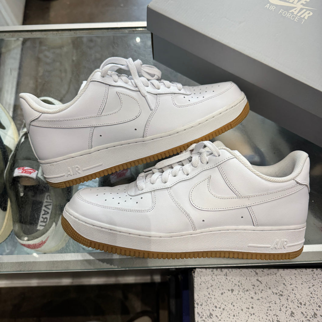 Nike Gum Air Force 1s Size 10.5