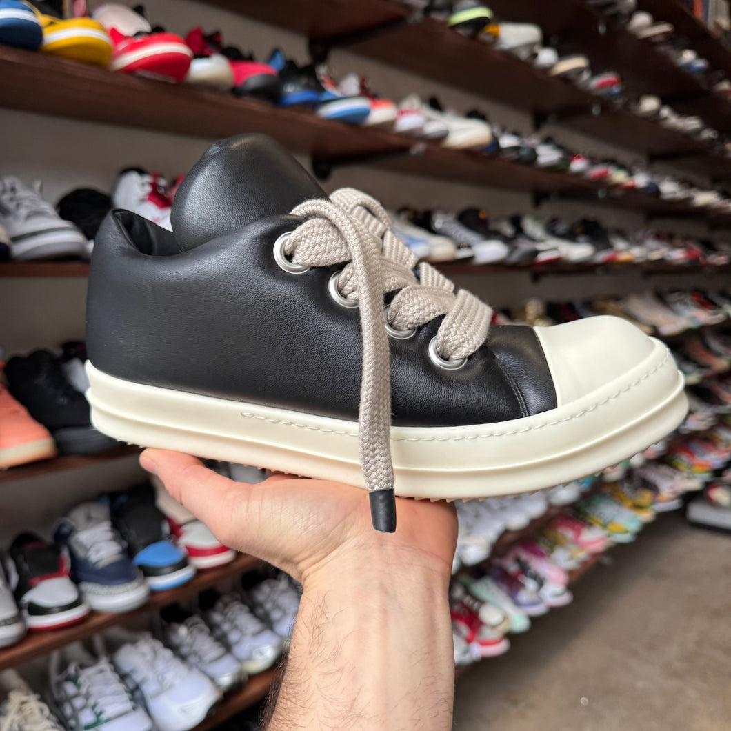 Rick Owens Jumbo Lace Low Sneakers Size 43