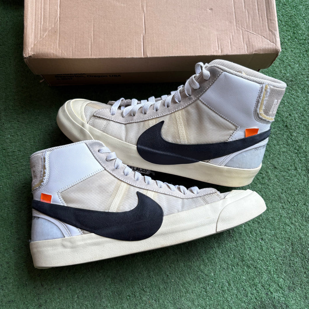 Nike Off White Blazers Size 9