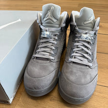 Load image into Gallery viewer, Jordan Wolf Grey 5s Size 14
