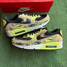 Load image into Gallery viewer, Nike Team Gold Light Lemon Air Max 90s Size 8

