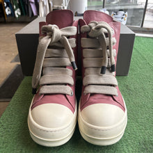 Load image into Gallery viewer, Rick Owens Mainline Jumbo Lace High Ramones Size 45.5

