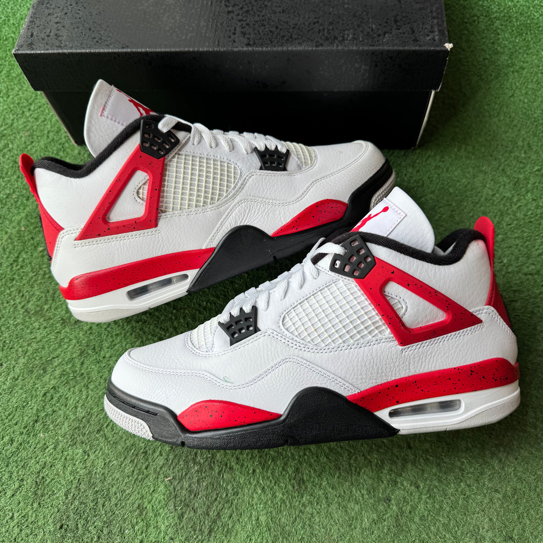 Jordan Red Cement 4s Size 10