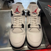 Load image into Gallery viewer, Jordan White Cement 4s Size 10.5
