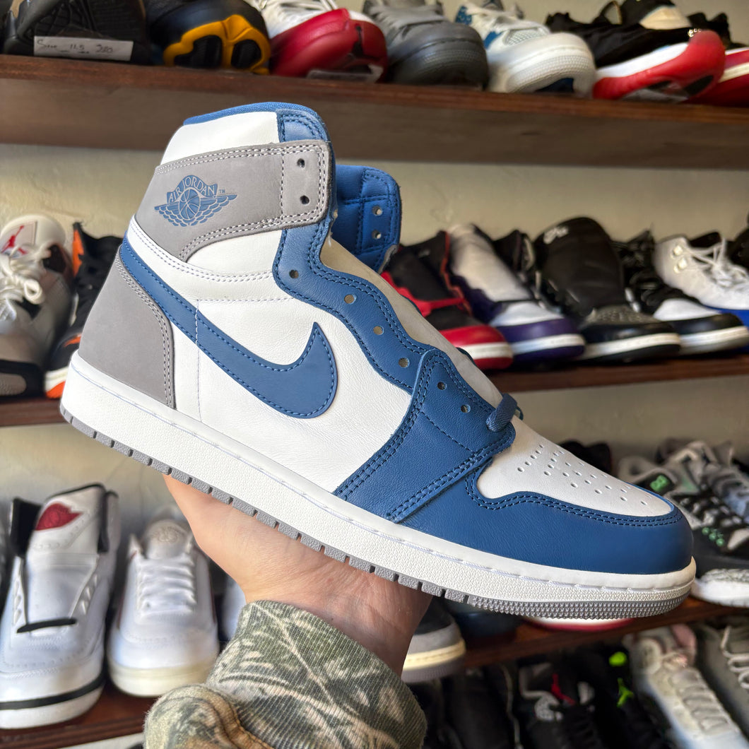 Jordan True Blue 1s Size 12