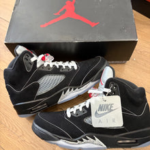 Load image into Gallery viewer, Jordan Reimagined Metallic 5s Size 10.5
