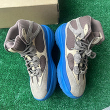 Load image into Gallery viewer, Adidas Yeezy Taupe Blue Desert Boots Size 10.5

