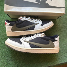 Load image into Gallery viewer, Jordan Travis Scott Olive Low 1s Size 11W/9.5M
