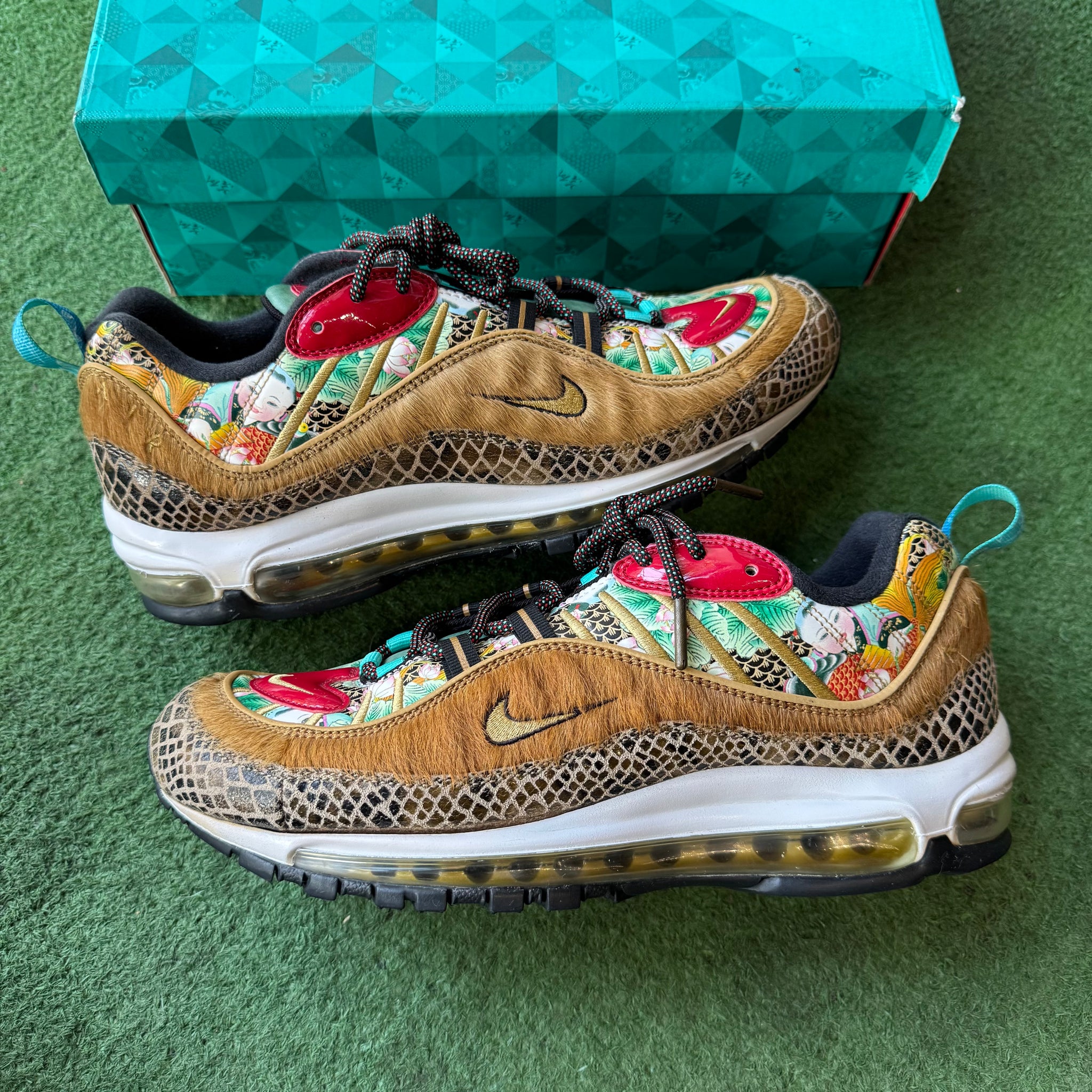 Nike Air Max Chinese New Year 98s Size 10 – My Cuzin Vintage