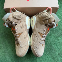 Load image into Gallery viewer, Jordan Travis Scott British Khaki 6s Size 6.5
