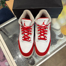 Load image into Gallery viewer, Jordan Tinker White University Red 3s Size 12
