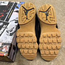 Load image into Gallery viewer, Jordan Black Gum 9 Boots Size 10
