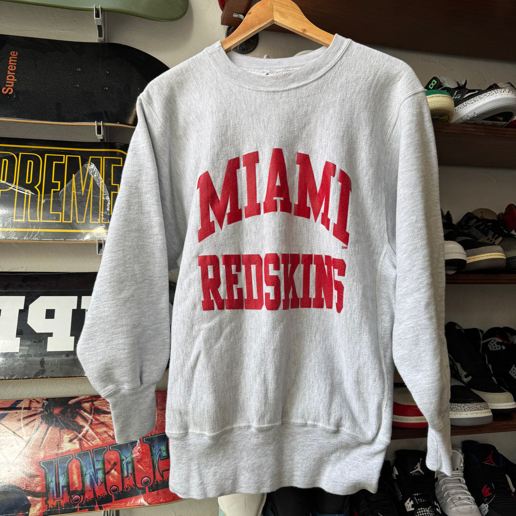 Vintage Miami Redskins Champion Reverse Weave Crewneck Size L