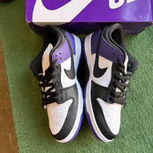 Load image into Gallery viewer, Nike Court Purple SB Low Dunks Size 11
