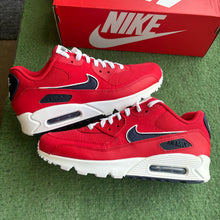 Load image into Gallery viewer, Nike University Red Air Max 90s Size 8
