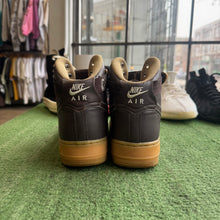 Load image into Gallery viewer, Nike Brown Leather High Air Force 1s Size 7Y
