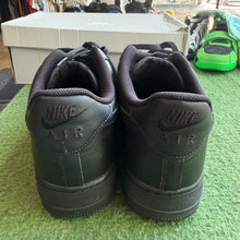 Load image into Gallery viewer, Nike All Black Air Force 1s Size 15
