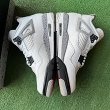 Load image into Gallery viewer, Jordan White Cement 4s Size 7.5
