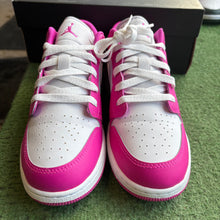 Load image into Gallery viewer, Jordan Fire Pink Low 1s Size 6.5Y

