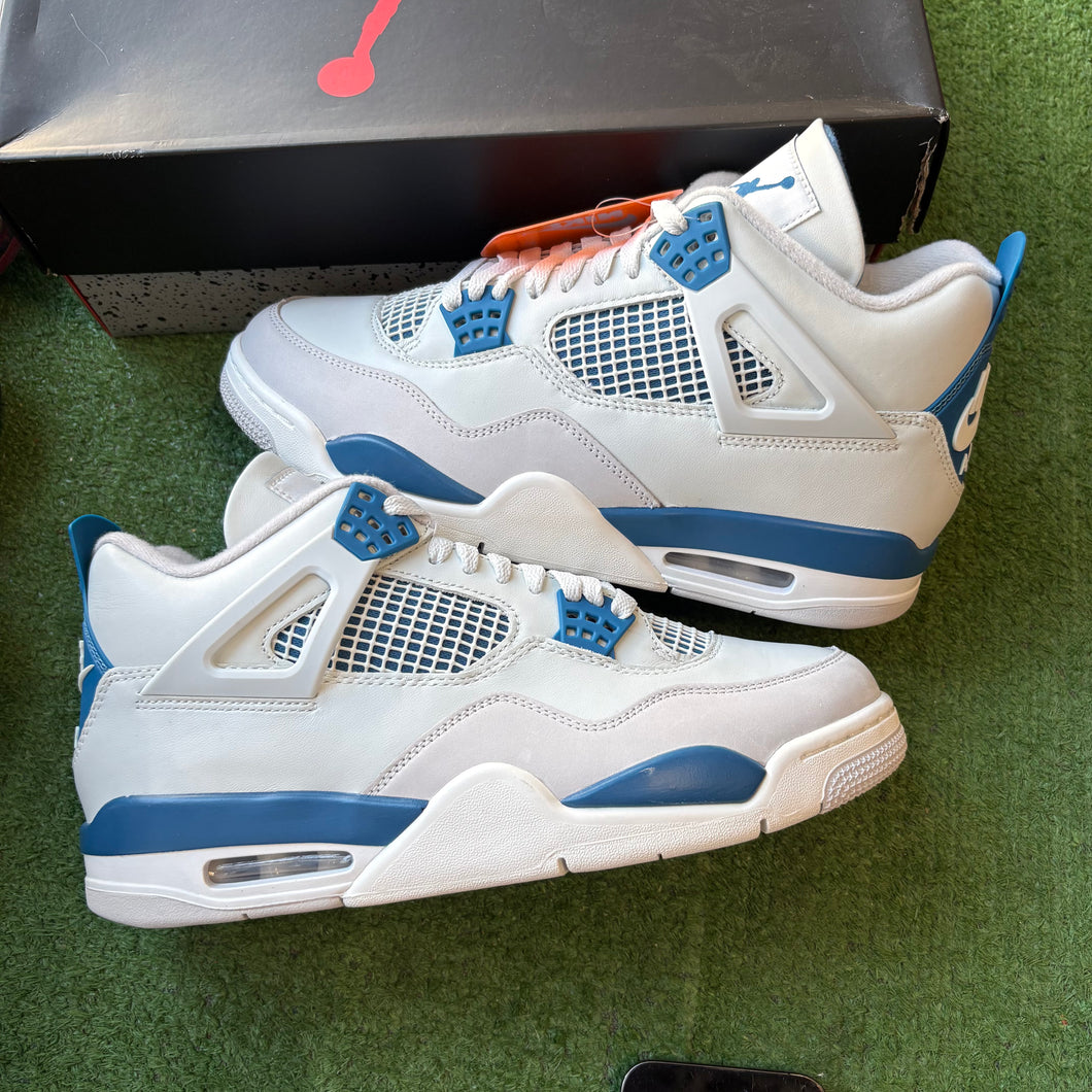 Jordan Military Blue 4s Size 10