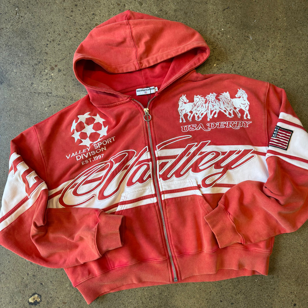 Vale Zip Hoodie Size XL