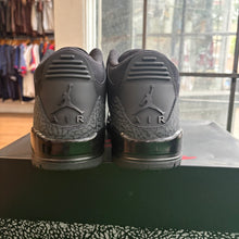 Load image into Gallery viewer, Jordan Black Cat 3s Size 10.5
