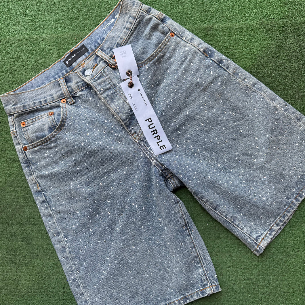 Purple Jean Shorts Size 28