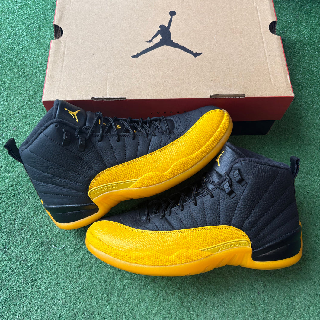 Jordan University Gold 12s Size 10