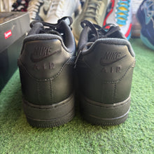 Load image into Gallery viewer, Nike Supreme Black Air Force 1s Size 10
